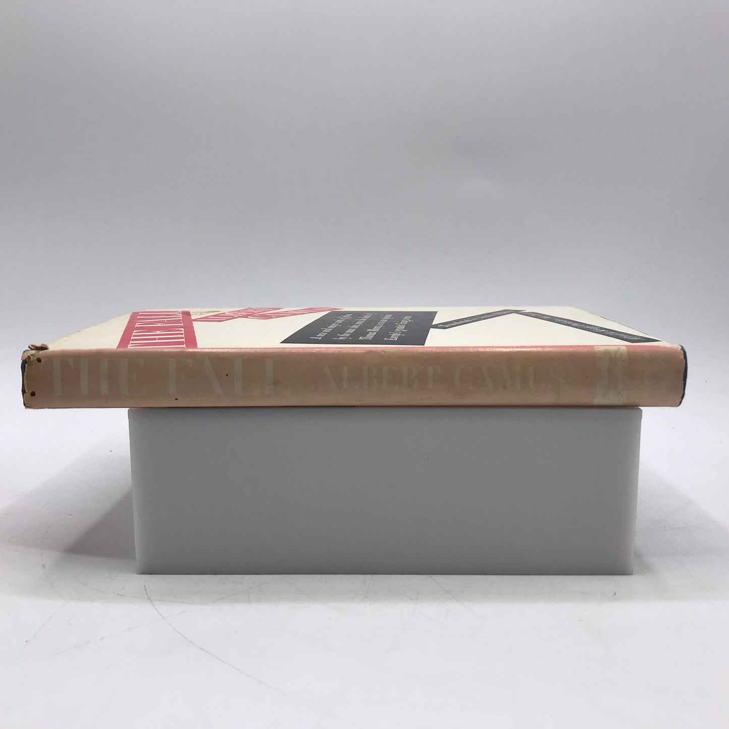 The Fall Hardcover Book Philosophical Novel by Albert Camus 1960 11th Printing