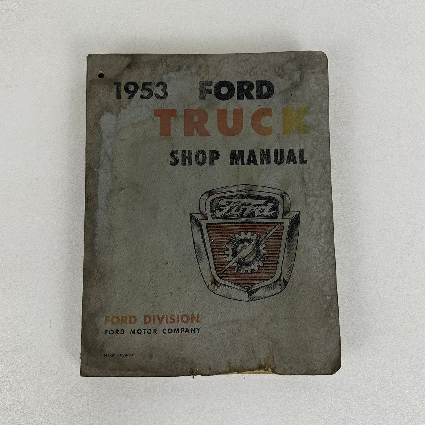 1953 Ford Truck Shop Manual OEM Automotive Engine Repair Maintenance Mechanics