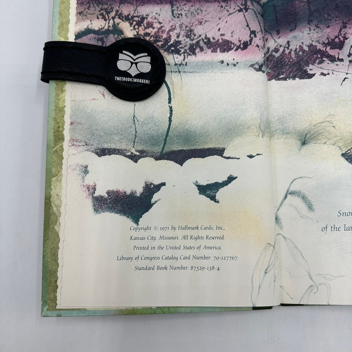 And Spring Shall Come Hallmark Poetry Illustrated Hardcover Book 1971