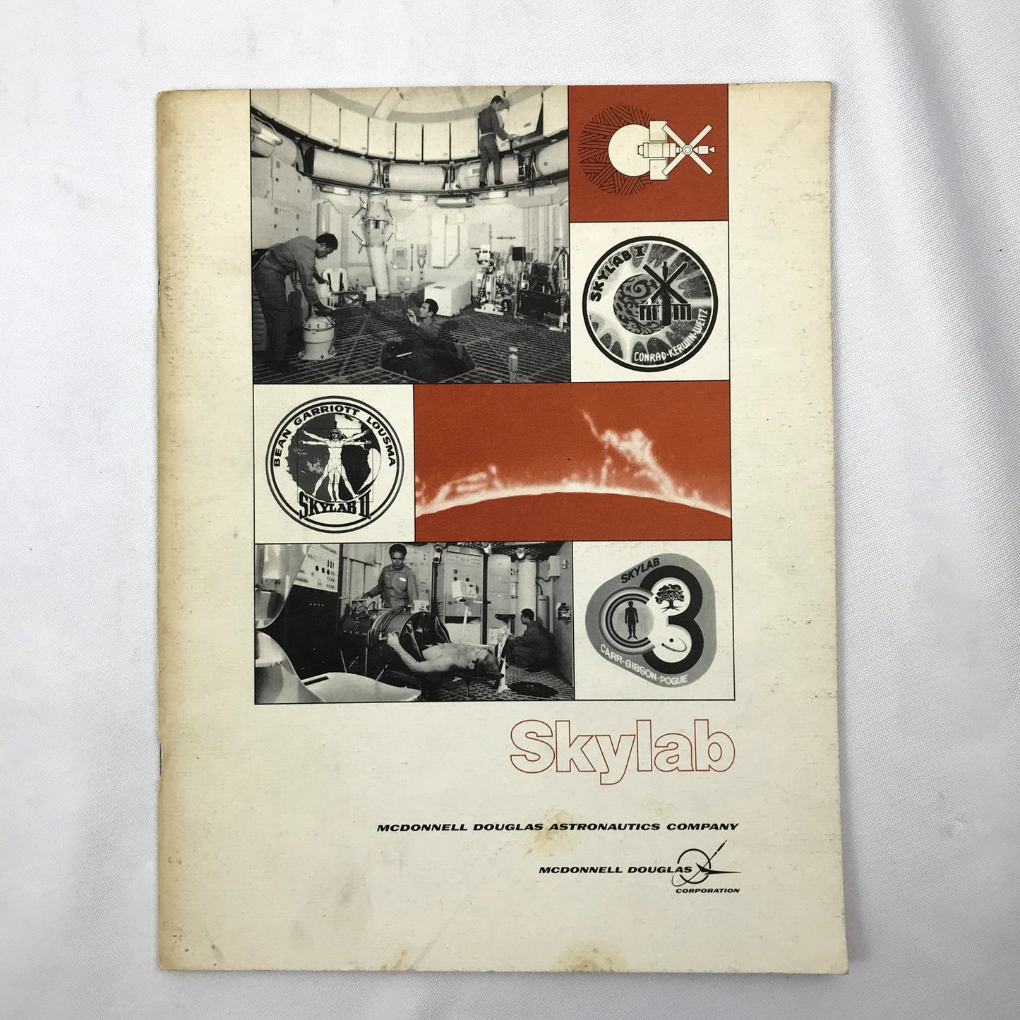 Vintage Skylab Brochure McDonnell-Douglas Astronautics Illustrated Paperback