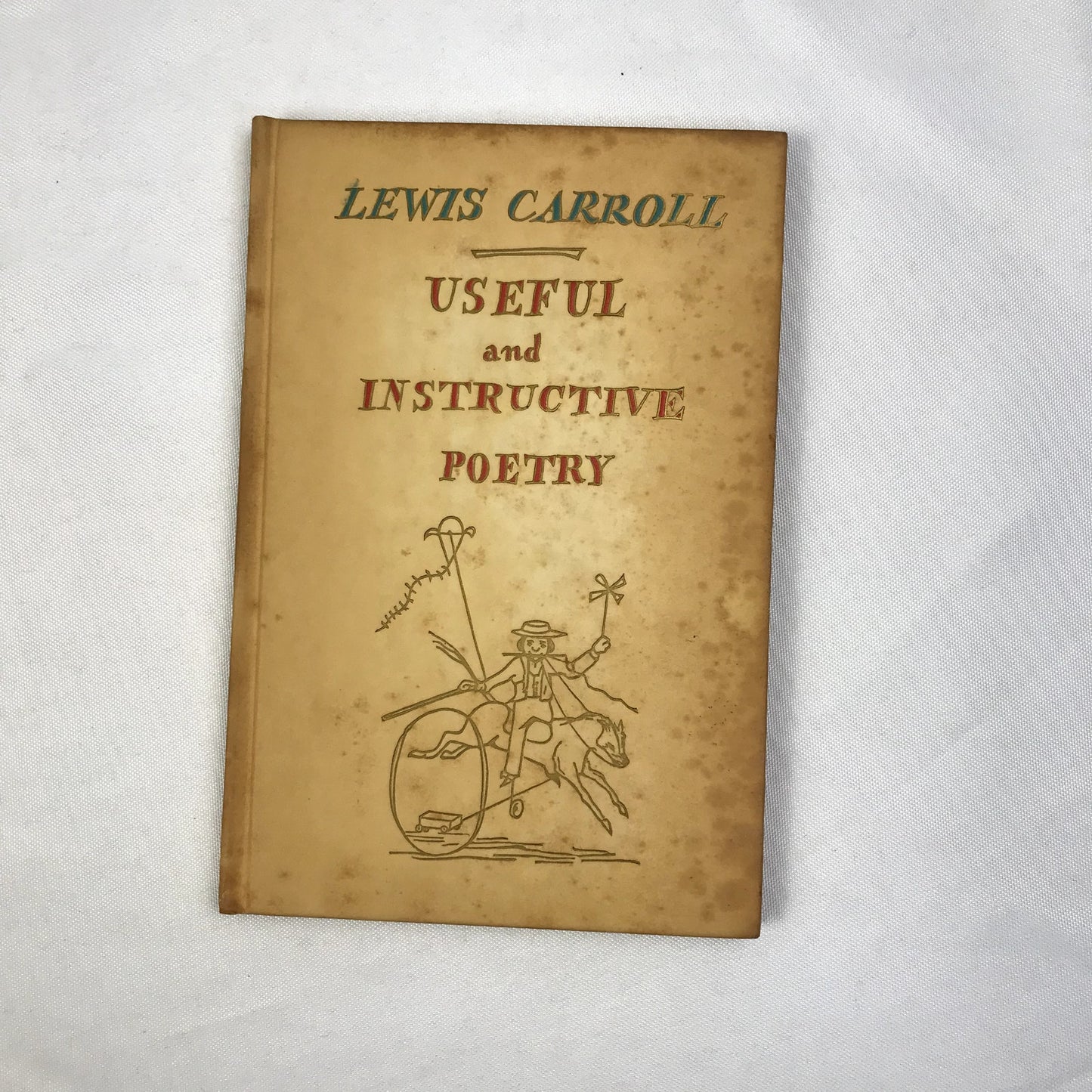Useful and Instructive Poetry Hardcover Book Lewis Carroll 1954 First Printing
