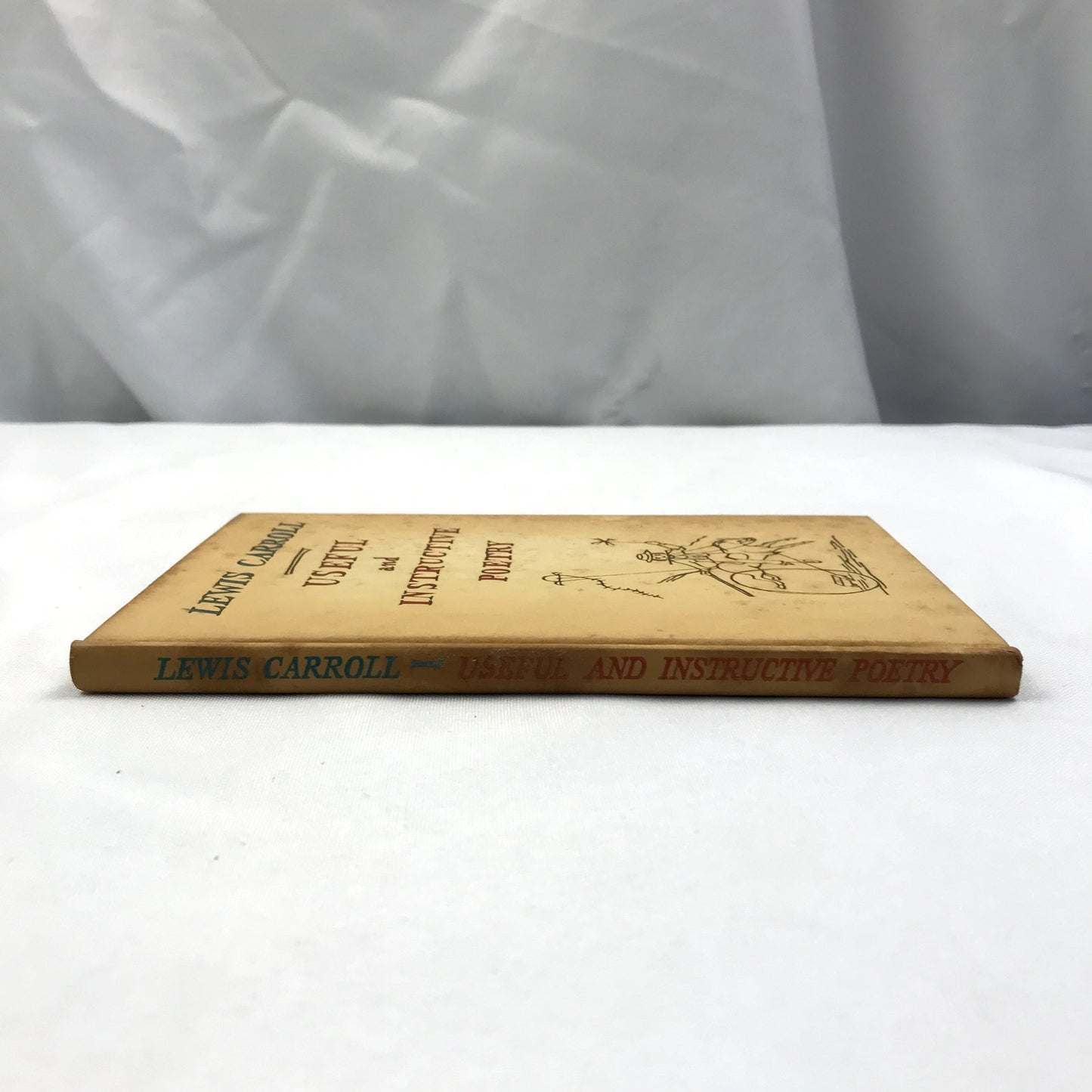 Useful and Instructive Poetry Hardcover Book Lewis Carroll 1954 First Printing