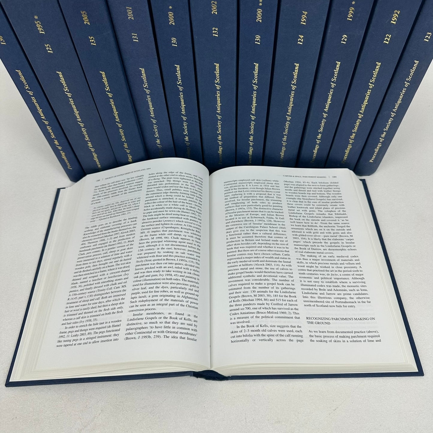 Proceedings of the Society of Antiquaries of Scotland 12 Volumes History Culture