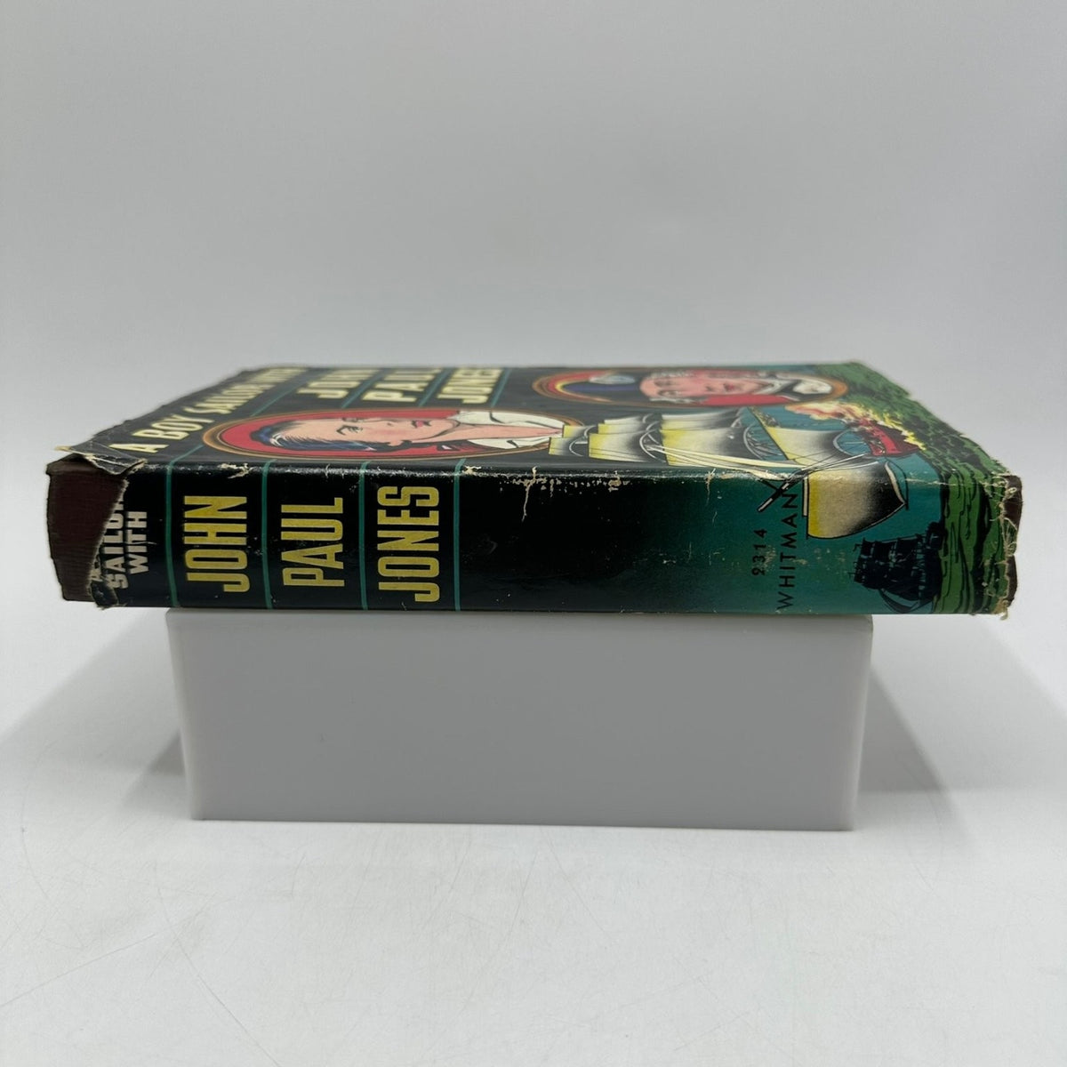 A Boy Sailor with John Paul Jones H. C. Thomas 1946 Illustrated Whitman
