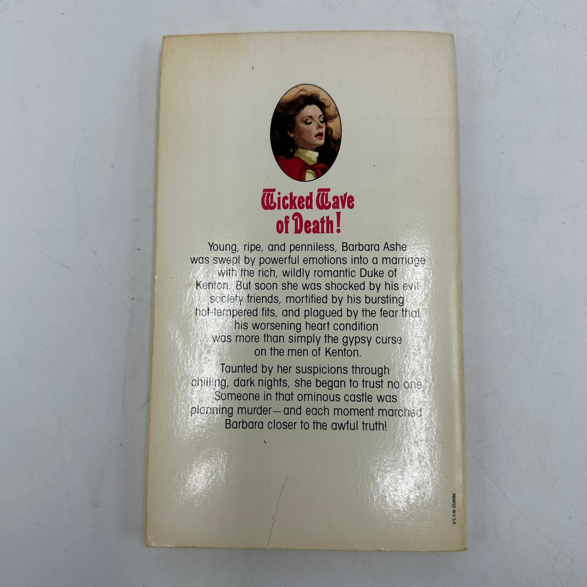 Curse of Kenton by Janet Louise Roberts Historical Gothic Romance Horror Novel