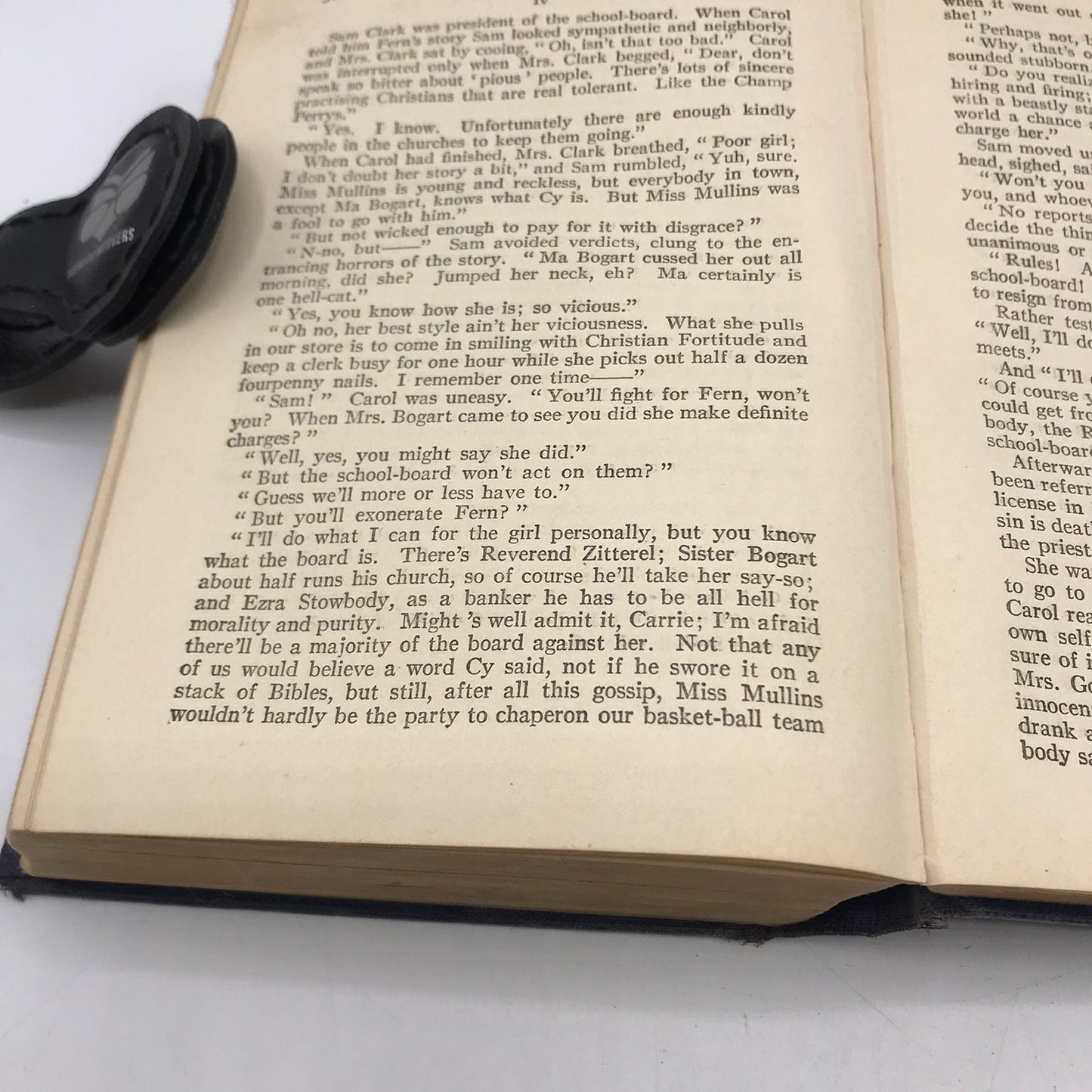 Main Street The Story of Carol Kennicott Sinclair Lewis with Errors Historical