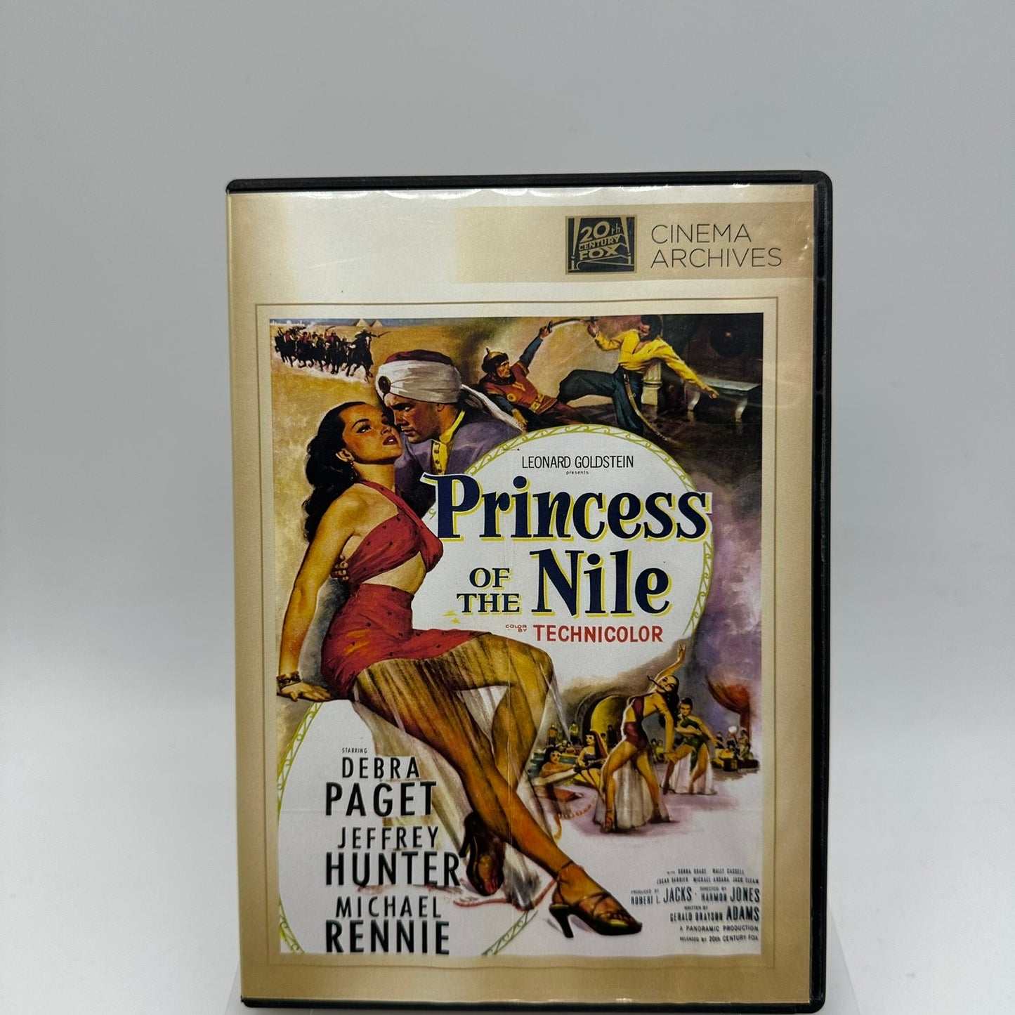 Princess of the Nile 20th Century Studios Romantic Adventure Royalty NR DVD Disc