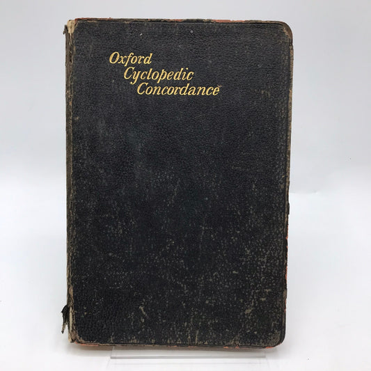 Oxford Cyclopedic Concordance Religious Bible Studies Theological Reference 1903