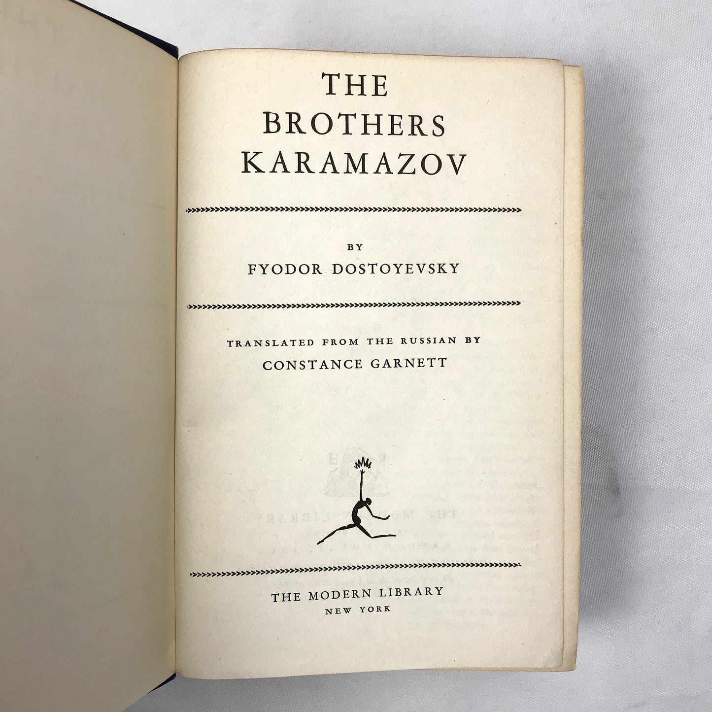 The Brothers Karamazov Hardcover Translated Novel by Fyodor Dostoyevsky