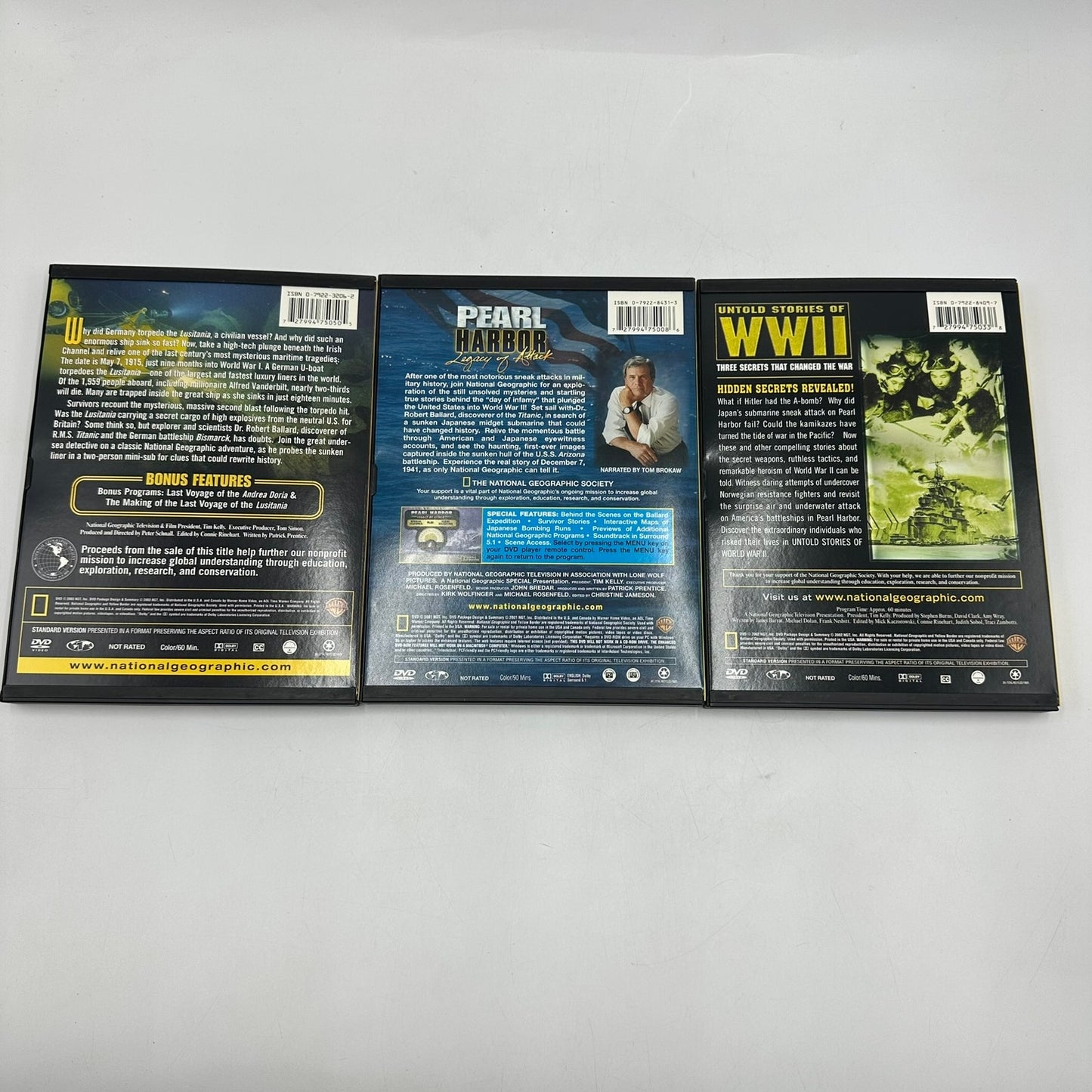 National Geographic Documentary DVDs Box Set Historical War and Military Topics
