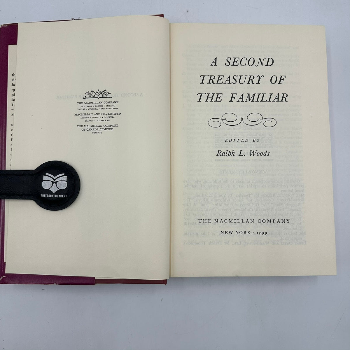 A Treasury of the Familiar Ralph L Woods Vol I & II Box Set Literature Fiction
