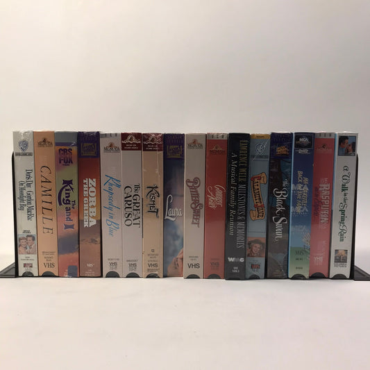 VHS Movies Action Adventure Mystery Romance Drama Comedy Historical Lot of 16