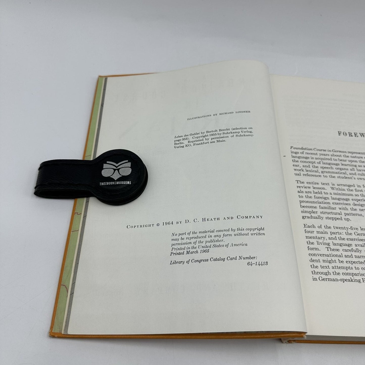 Foundation Course in German Homberger Ebelke 1964 Revised Edition Heath