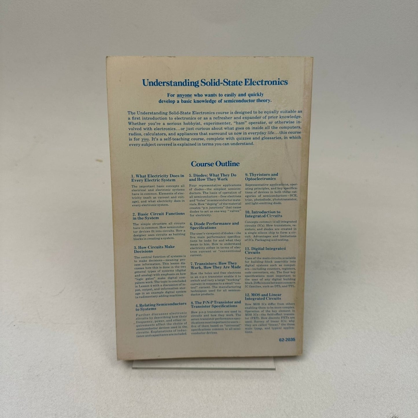 Understanding Solid-State Electronics Radio Shack Texas Instruments 1972