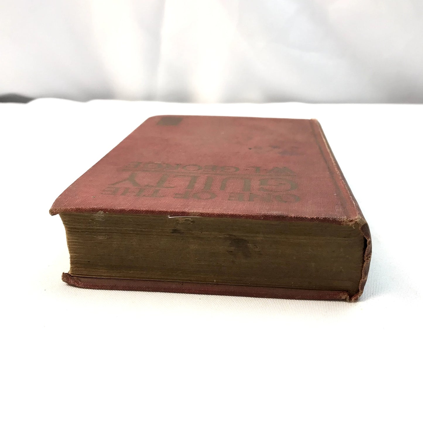 One of the Guilty English Fiction Hardcover Book by W L George 1923 1st Edition