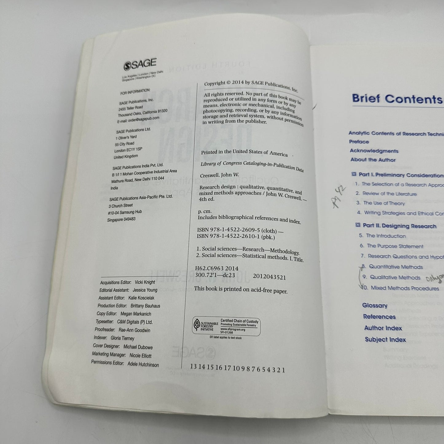 Research Design Qualitative Quantitative Mixed Methods John Creswell 4th Edition