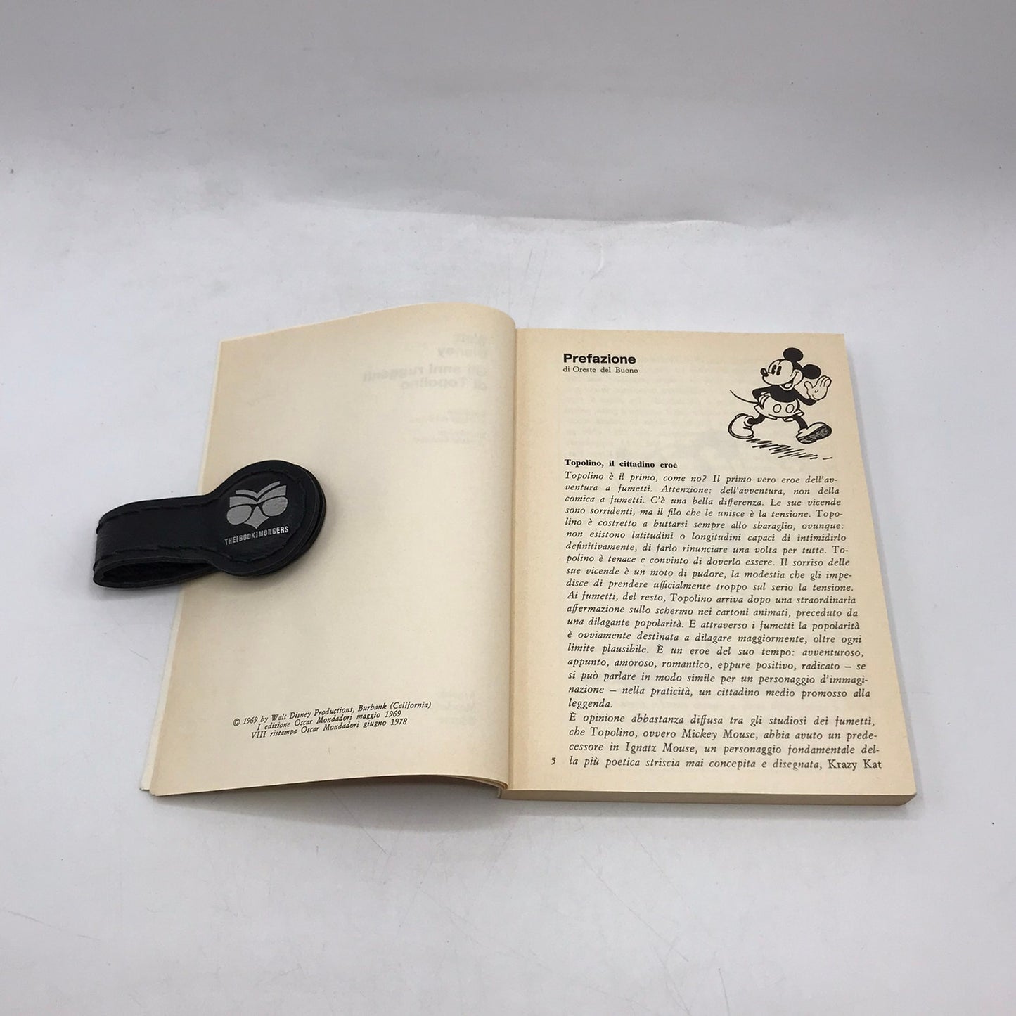 Gli Anni Ruggenti Di Topolino Walt Disney Mickey Mouse Comic in Italian Humor