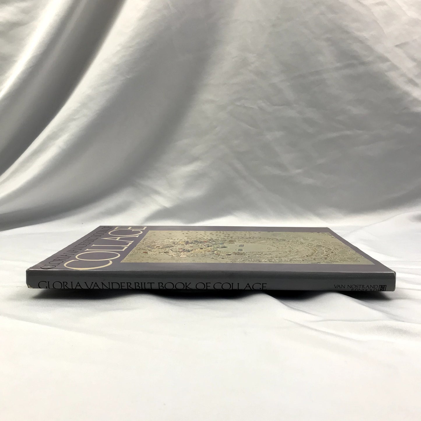 Gloria Vanderbilt Book of Collage with Alfred Allan Lewis Hardcover Book 1970