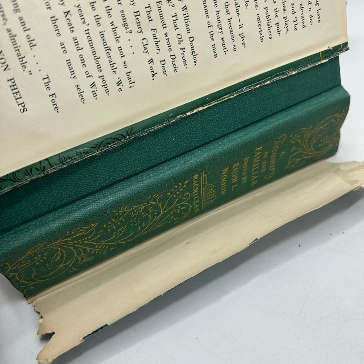 A Treasury of the Familiar Ralph L Woods Vol I & II Box Set Literature Fiction