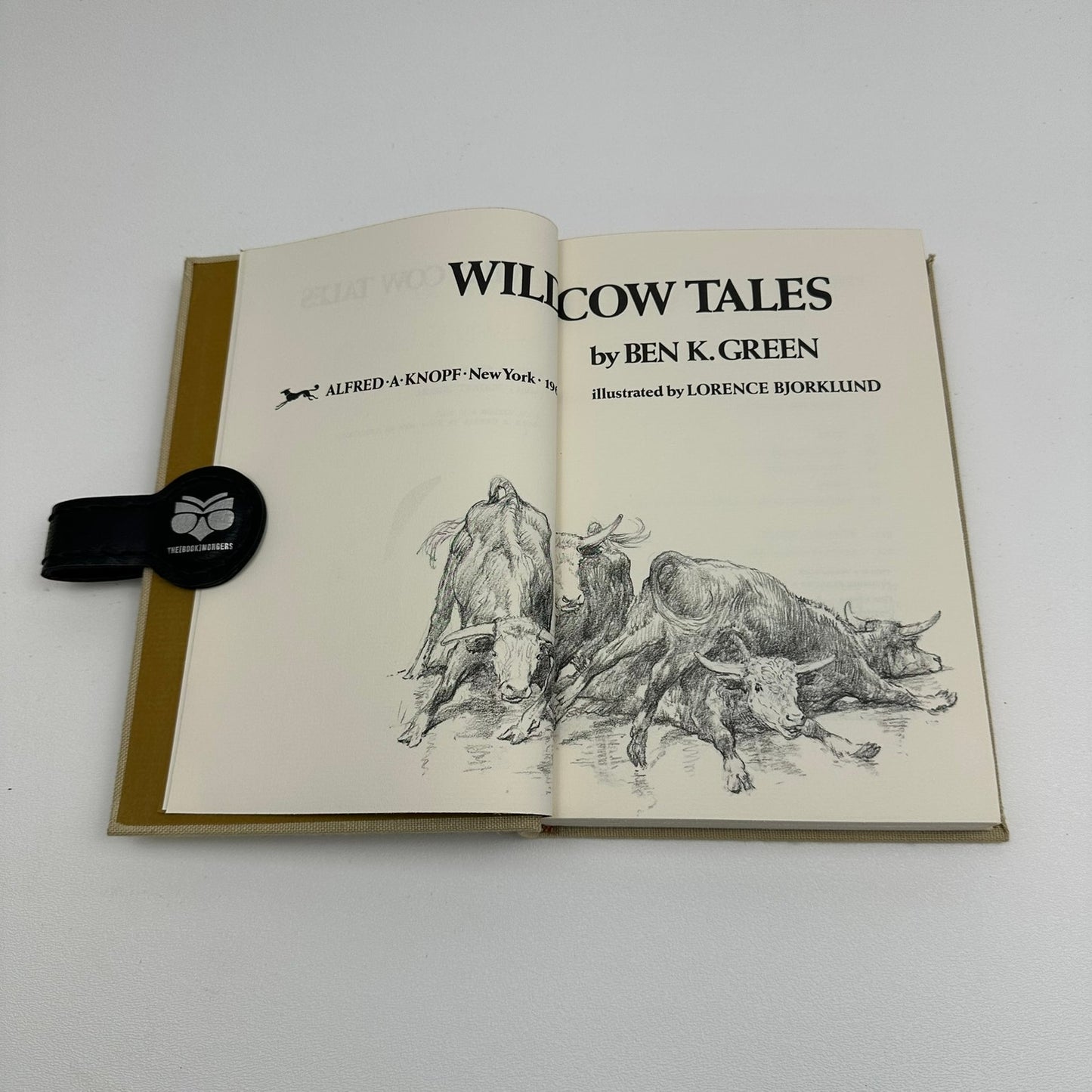 Wild Cow Tales Ben K Green SIGNED Biography Western Adventure with Slipcase 1969