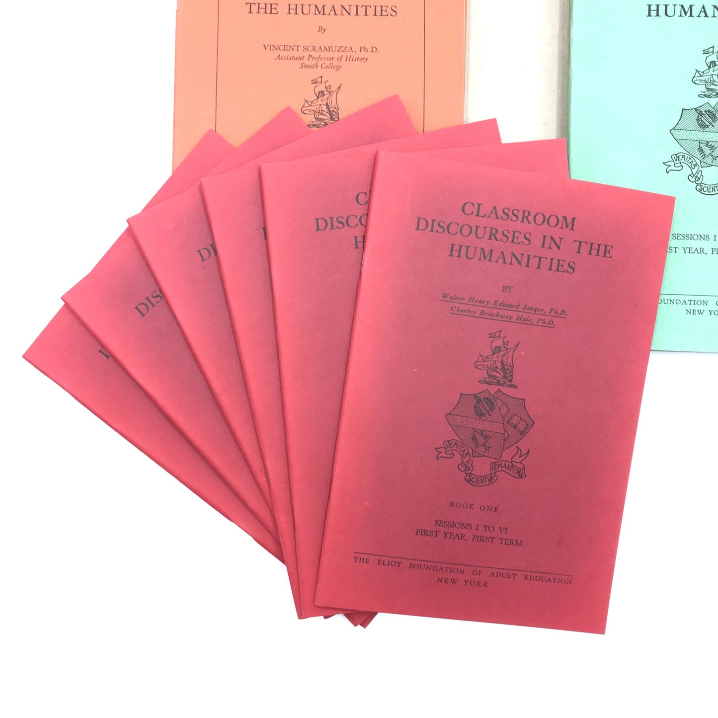 Eliot Foundation of Adult Education Complete Paperback Book Set in Slipcase 1932