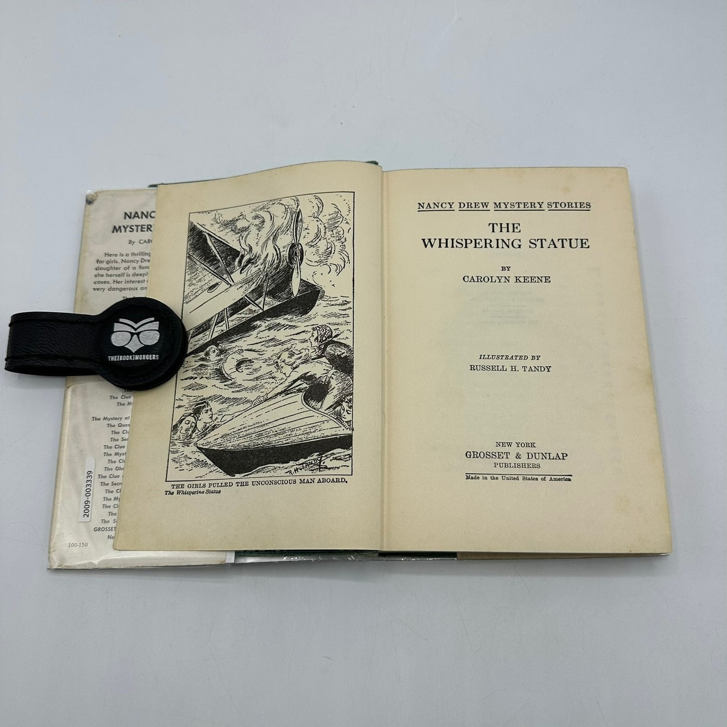 The Whispering Statue Carolyn Keene Nancy Drew Mystery Stories Young Adult Novel