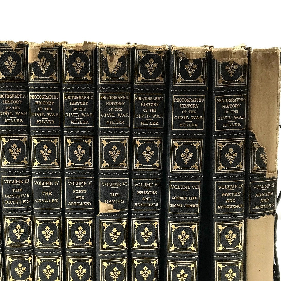 The Photographic History of the Civil War Complete 10 Volume Set US History 1912