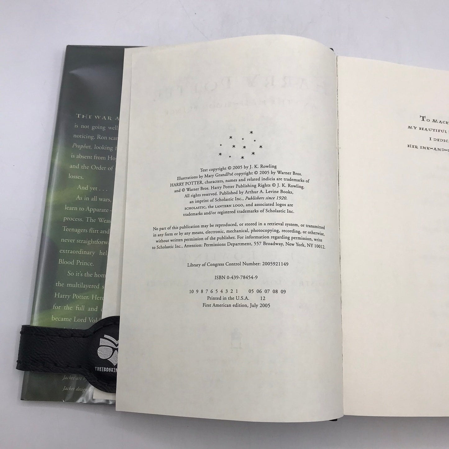 Harry Potter and the Half Blood Prince J K Rowling 1st American Edition Childens