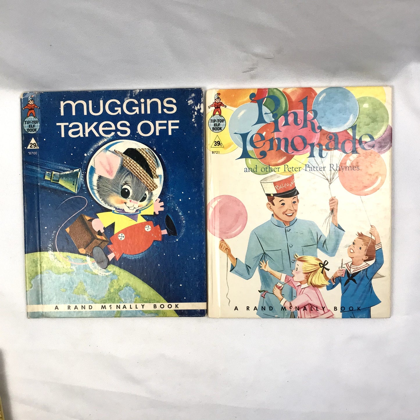 Rand McNally Junior's Lot of 5 Vintage Illustrated Hardcover Children's Books