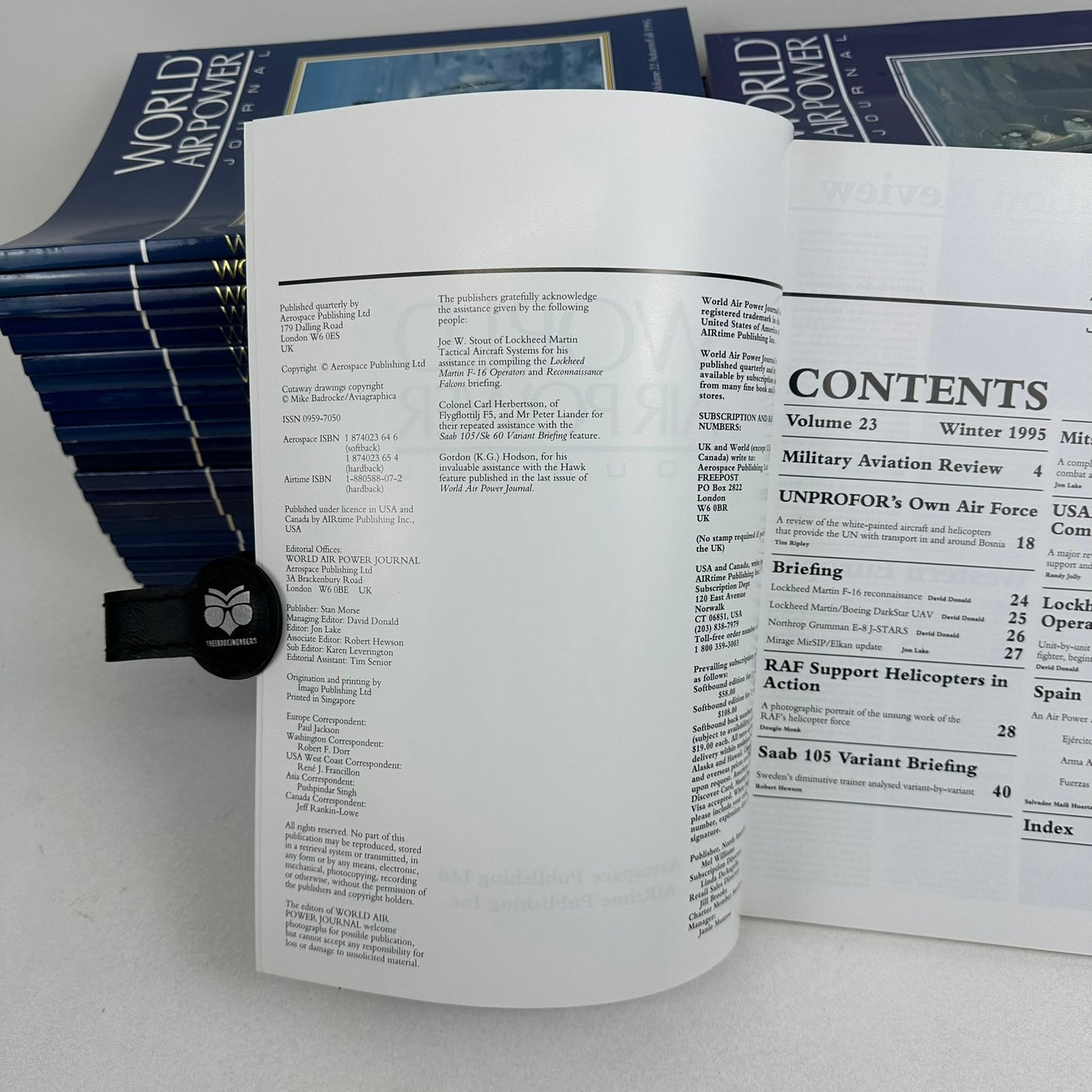 World Air Power Journal Complete Set of 43 with Lockheed P-3 Orion Briefing