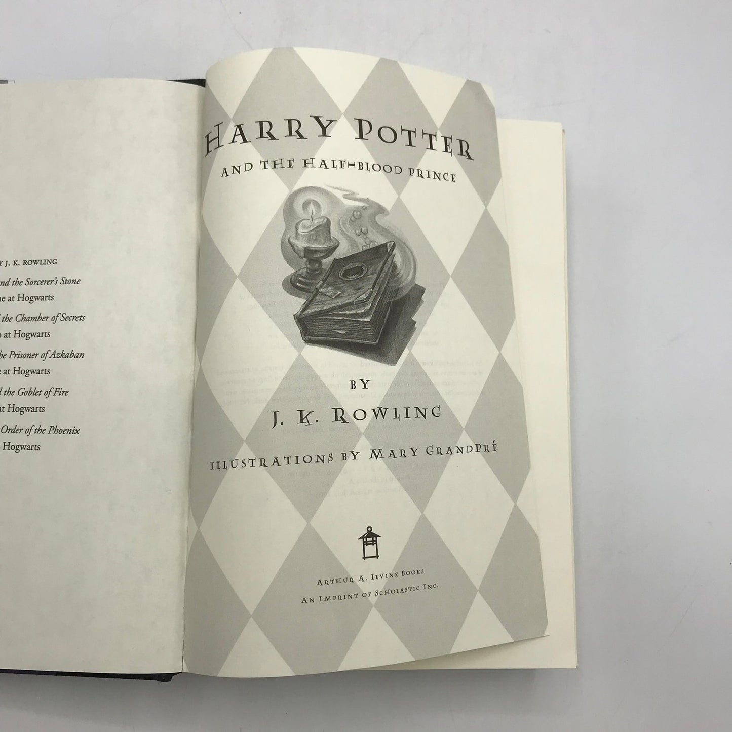 Harry Potter and the Half Blood Prince J K Rowling 1st American Edition Childens