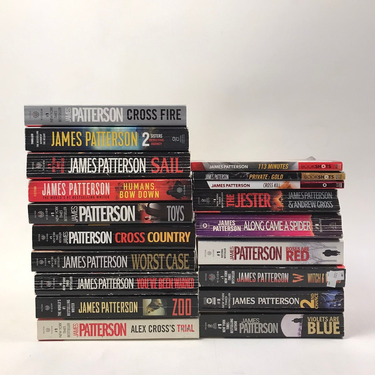 James Patterson Lot of 145 Crime Mystery Thriller Suspense Psychological Novels