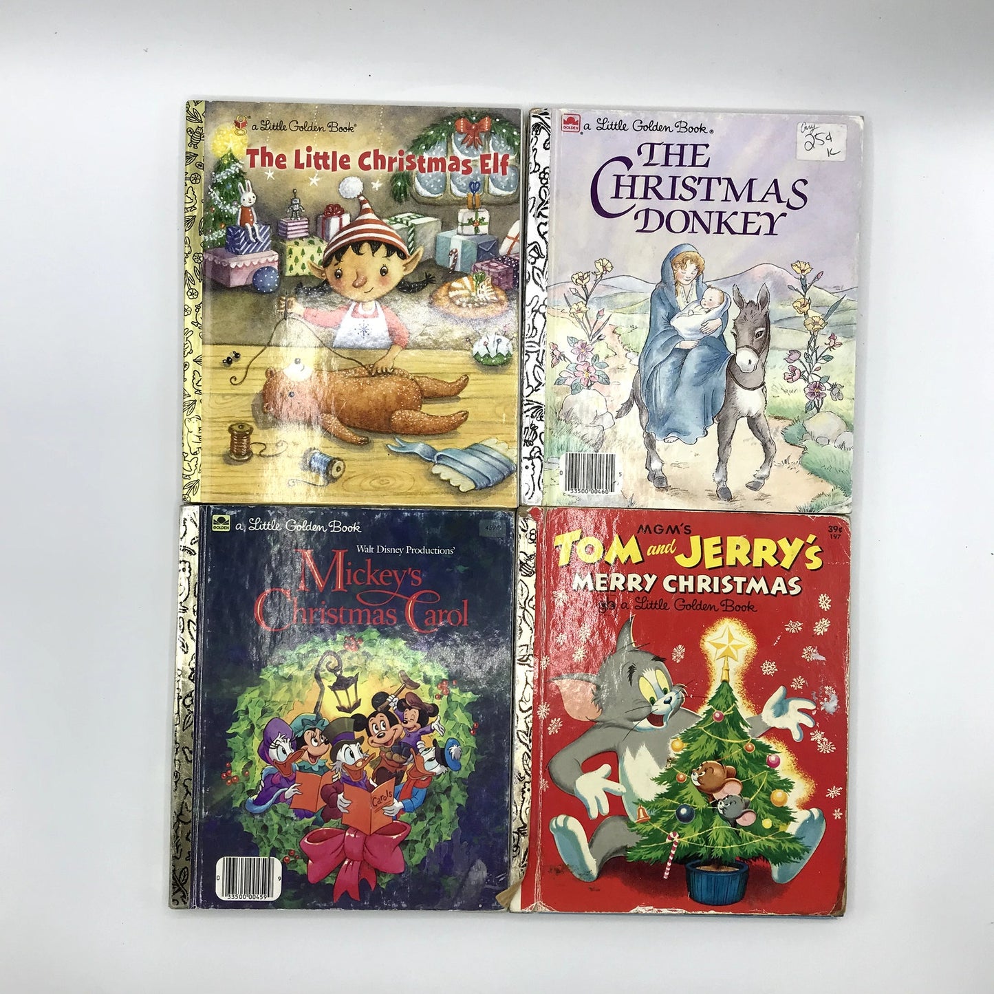 Lot of 22 Little Golden Books Holiday Stories Children's Illustrated Hardcovers