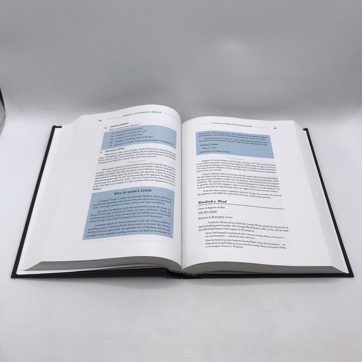 Property A Contemporary Approach Fifth Edition Interactive Casebook Law Textbook