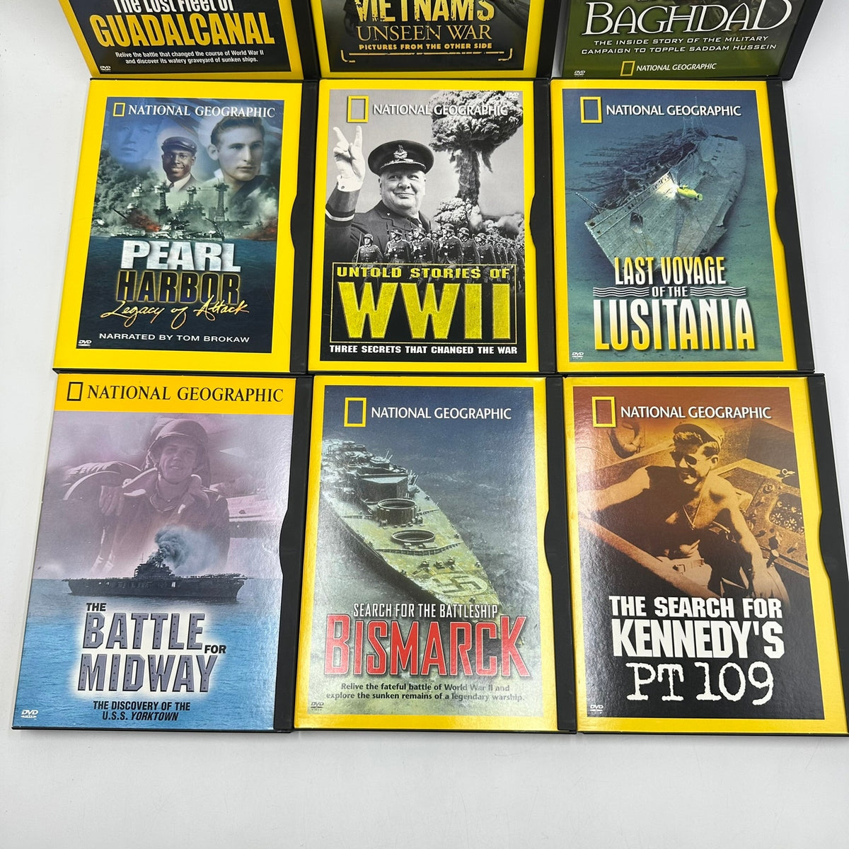 National Geographic Documentary DVDs Box Set Historical War and Military Topics
