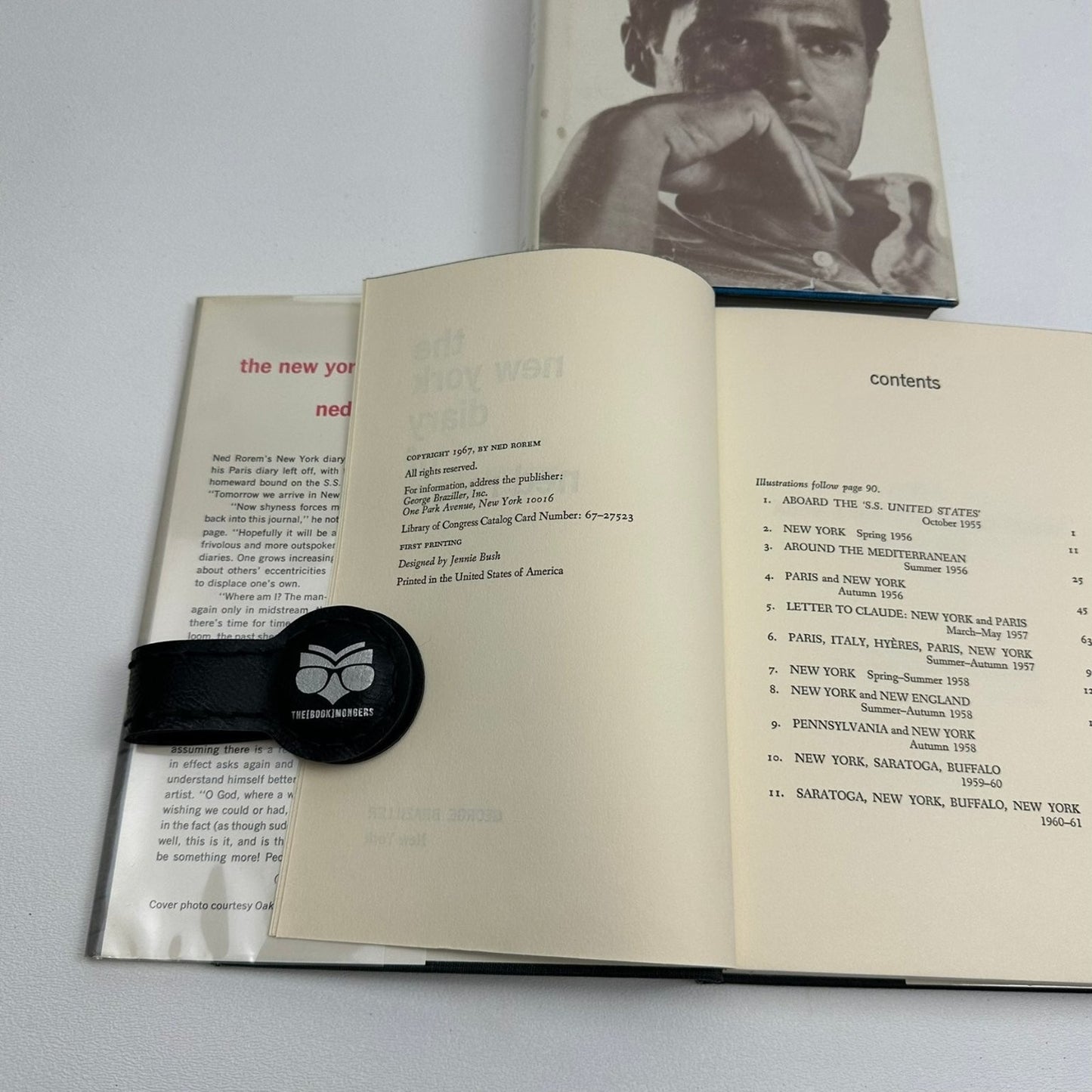 New York & Paris Diary Ned Rorem 1967 Vintage Hardcover Memoir Music Composer