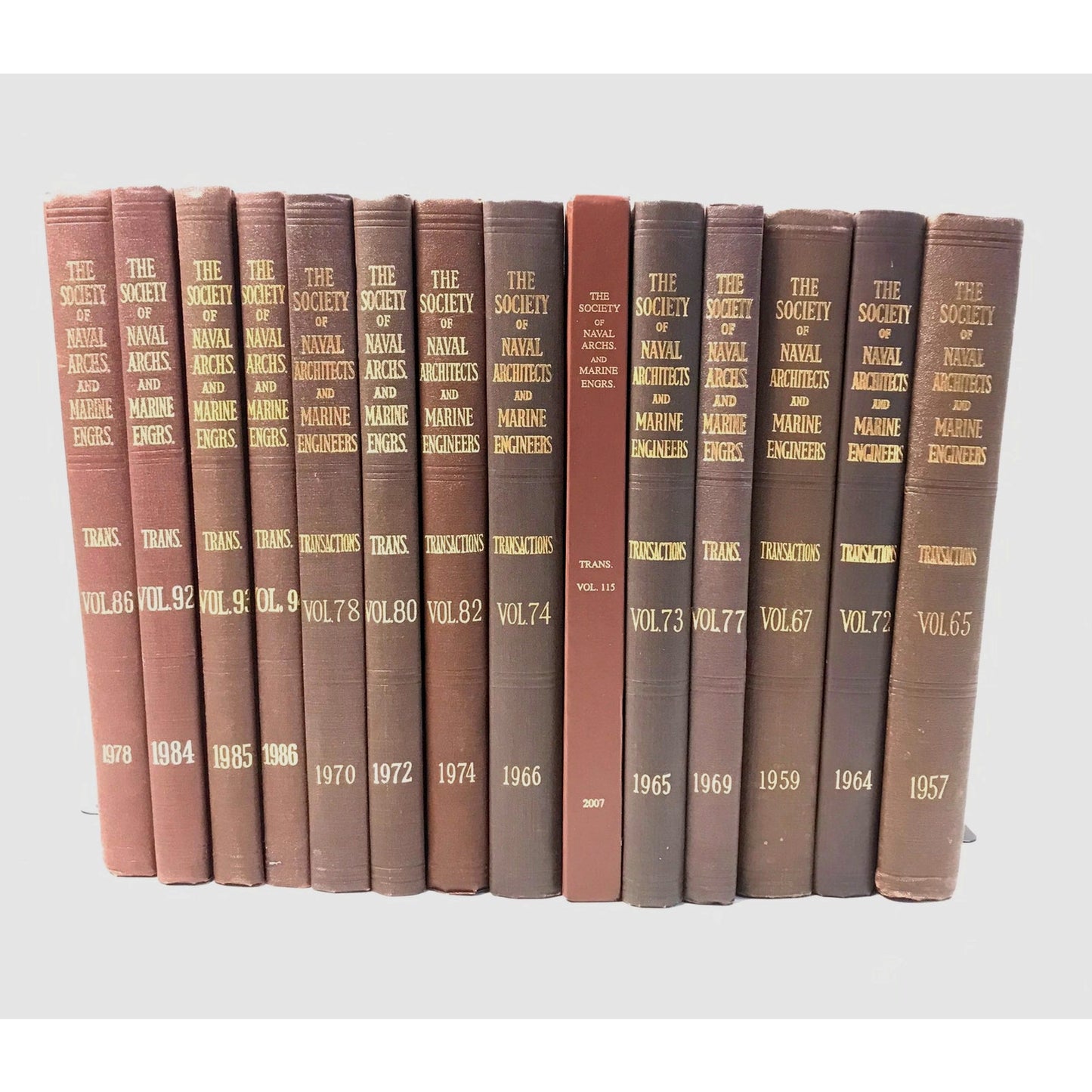 The Society of Naval Architects and Marine Engineers Transactions Lot of 14