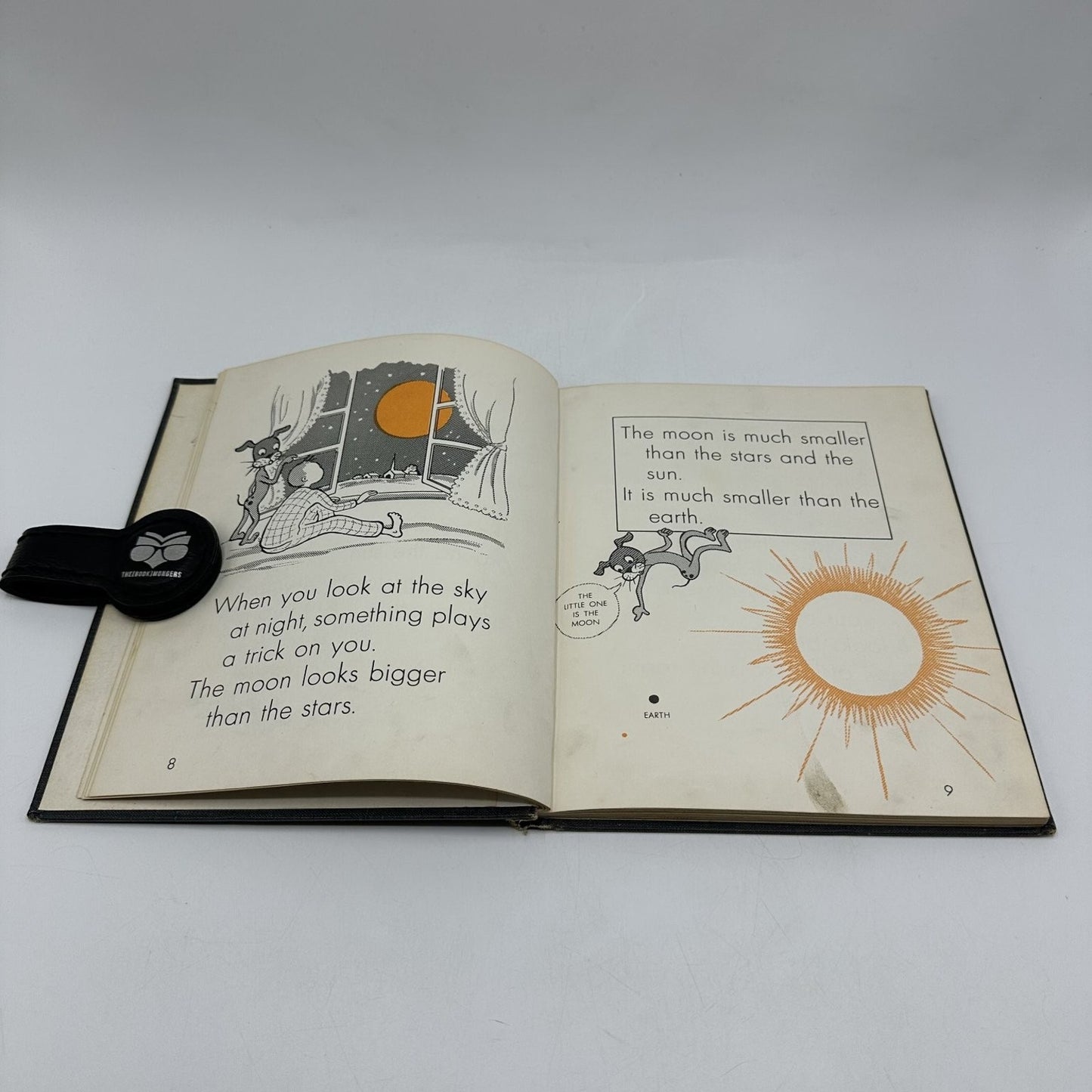True Book of Moon Sun Stars Lewellen 1954 Childrens Press Astronomy Science HC