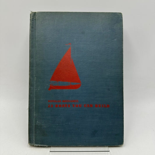 23 Boats You Can Build Popular Mechanics Magazine 1950 Boating DIY Hardcover