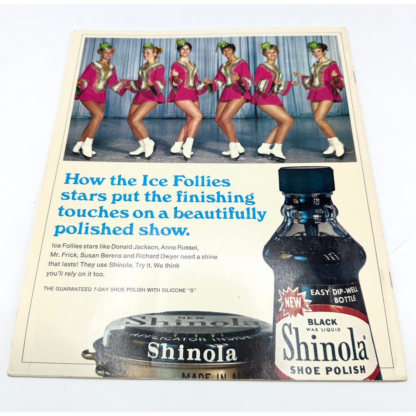 Ice Follies Theater Programs Lot of 3 from 1950, 1958 & 1969 Shipstads & Johnson