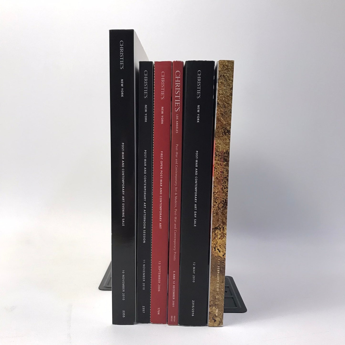 Christies Art Auction Catalogs Lot of 6 Post War Contemporary Modern Print 2000s