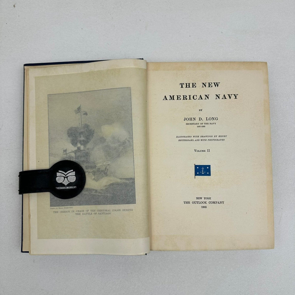 The New American Navy Vol II John D. Long 1903 Illustrated Naval History Outlook
