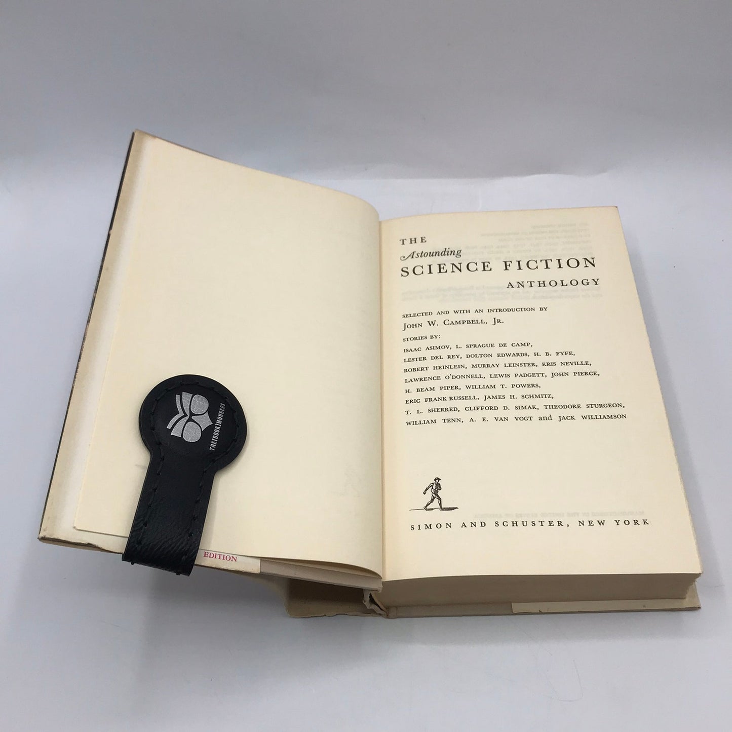 The Astounding Science Fiction Anthology John W Campbell Book Club Short Stories