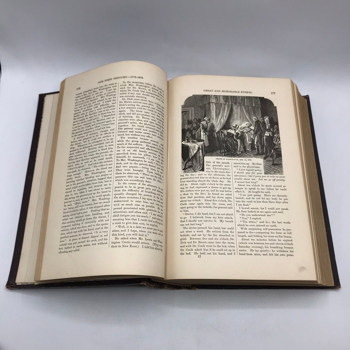 Our First Century R M Devens Great and Memorable Events American History 1880