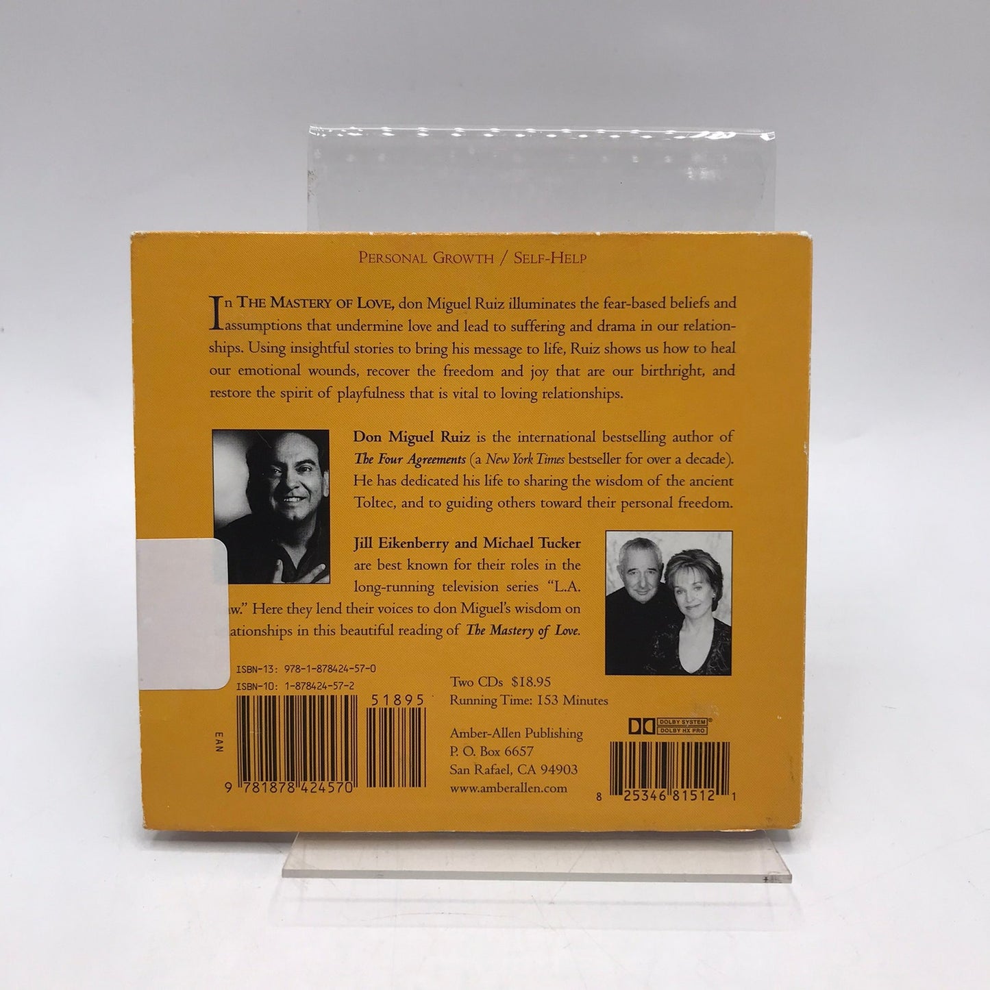 Mastery of Love A Practical Guide to the Art of Relationships Double CD Abridged