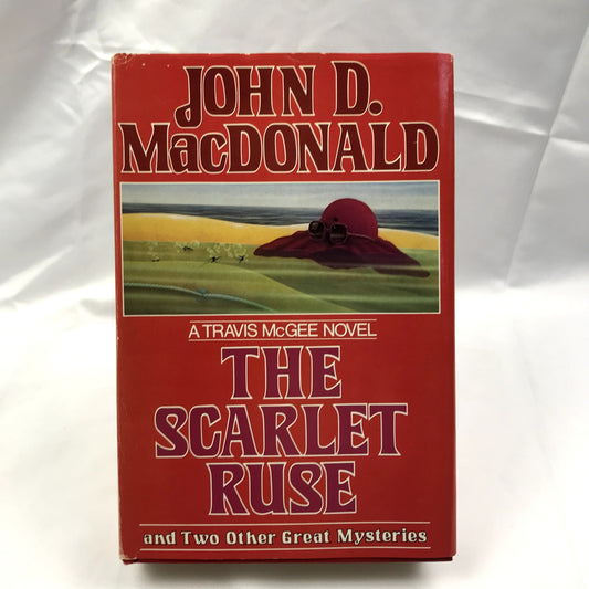 John D. MacDonald The Scarlet Ruse and Two Other Great Mysteries Hardcover 1973