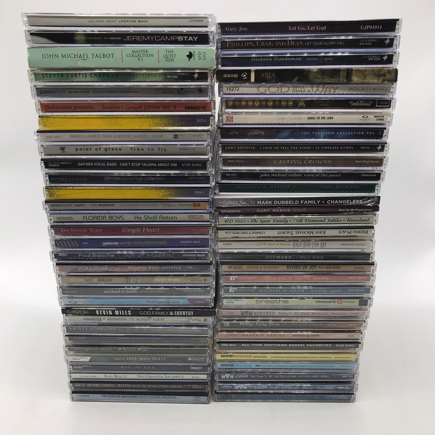 Worship Audio Lot of 73 CDs 2 Signed Contemporary Christian Gospel Music