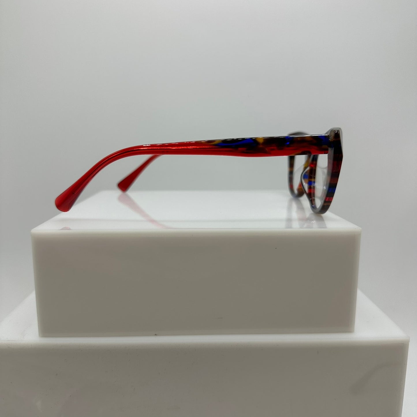 Alain Mikli Coralli A03142 002 Havana Blue Red Tortoise Womens Eyewear 52-15-145