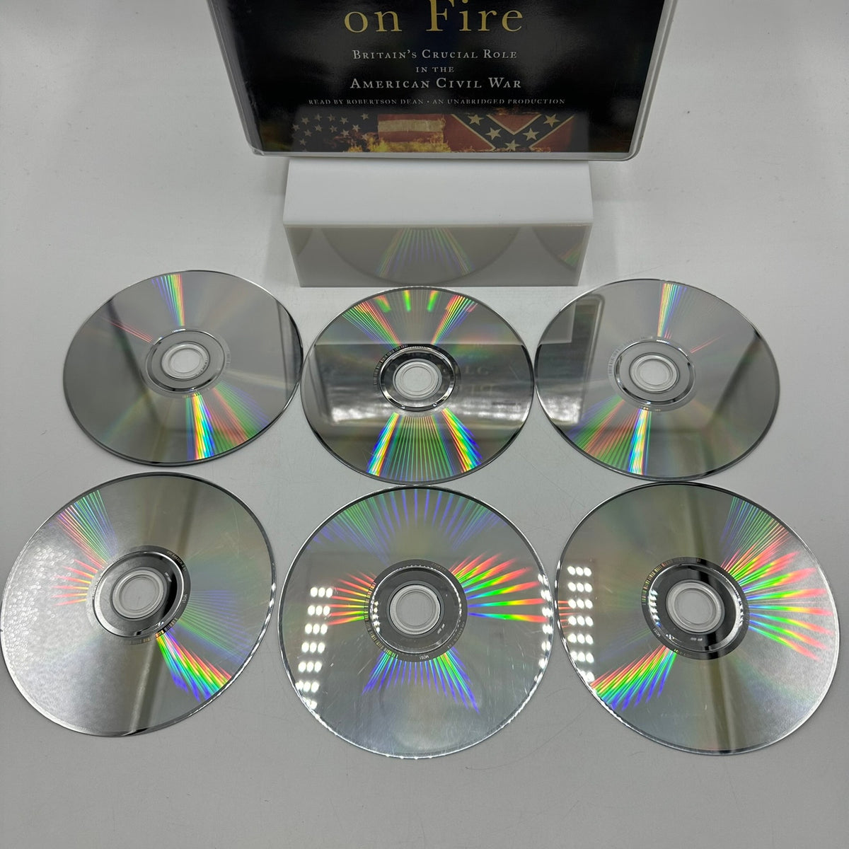 A World on Fire Britain's Crucial Role in the American Civil War Audio 26 CD Set