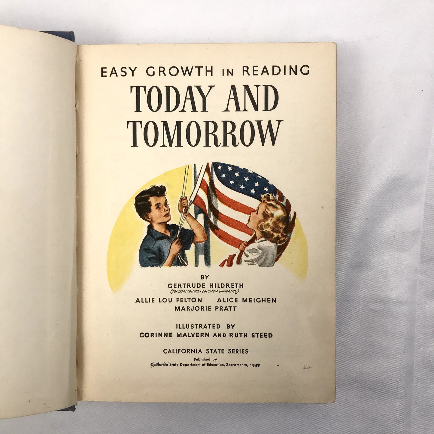 Easy Growth in Reading: Today and Tomorrow by Gertrude Hildreth Illustrated 1943
